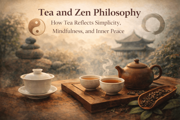 Tea and Zen Philosophy: How Tea Reflects Simplicity, Mindfulness, and Inner Peace