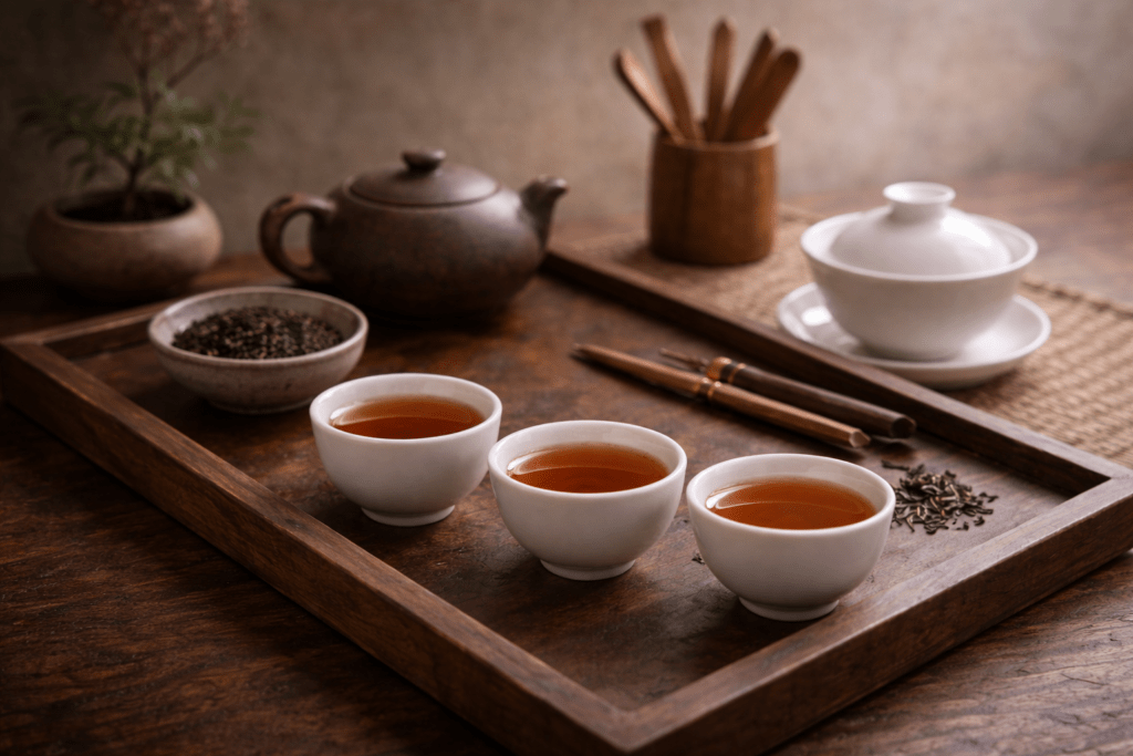 Traditional Chinese Tea Table