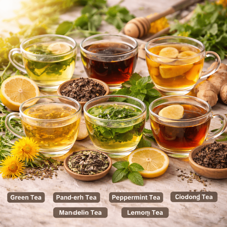 Best Tea for Detox: 7 Teas That Help Cleanse the Body Naturally