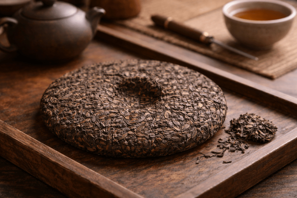 Chinese Pu erh Tea Cake